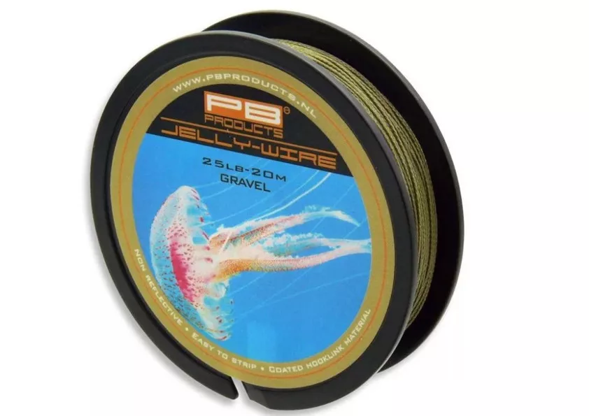 PB Products Jelly Wire Pêche à la carpe enduit tresse crochet - Tous