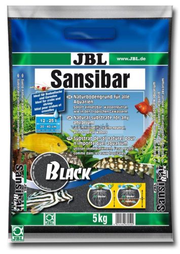 Jbl Sansibar Black Dark Akváriumi kavics aljzat  5 kg (Jbl67050)