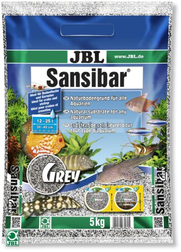 Jbl Sansibar Grey Akváriumi kavics aljzat  5 kg (Jbl67062) Szürke