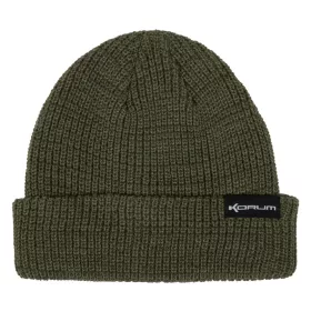   Sapka - Korum Naturals Chunky Beanie - Green kötött sapka (K0350195)