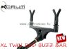 Korum Twin Rod Buzz Bar - Angle Tilt Buzz Bar - 2 botos dönthető kereszttartó (K0360025)