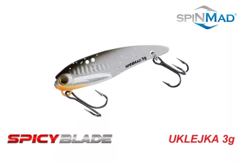 Spinmad Blade Baits wobbler  Uklejka 3,3cm 3g wobbler (K3502)