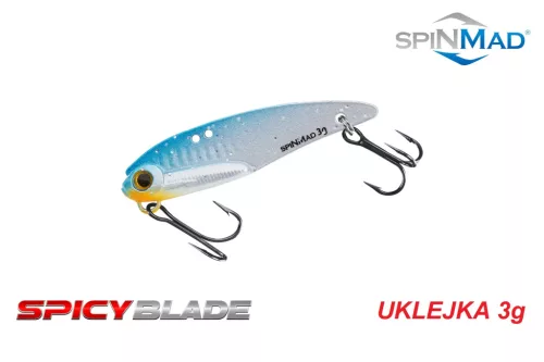 Spinmad Blade Baits wobbler  Uklejka 3,3cm 3g wobbler (K3503)