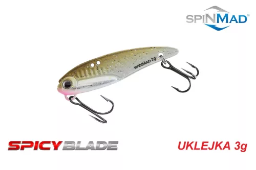 Spinmad Blade Baits wobbler  Uklejka 3,3cm 3g wobbler (K3506)
