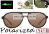 Korda Sunglasses Aviator Tortoise Frame - Brown lens Polarized Napszemüveg (K4D04)
