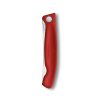 VICTORINOX Swiss Classic Red összecsukható paradicsomszeletelő kés piros zsebkés, svájci bicska  (6.7801.FB)