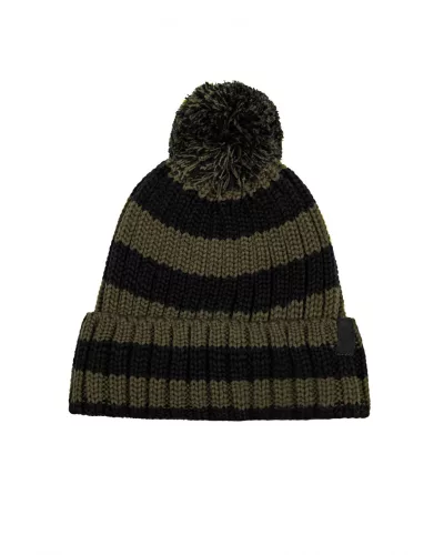 Sapka - Korda Nanny Pat Hat Dark Olive kötött sapka (KBH36)