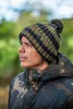 Sapka - Korda Nanny Pat Hat Dark Olive kötött sapka (KBH36)