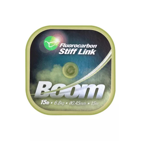 Korda Boom Fluorocarbon Krimpelhető Monofil zsinór 0,45mm 15m előke zsinór (KBOOM45)