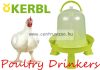 Kerbl Garden Massive Poultry drinkers baromfi, fácán, egyéb madár önitató lábbal 1,5 liter (70121)