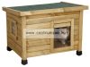 Kerbl Cat House Rustica Nature macskaház szigetelt cicaház 57x45x43cm (81564)