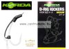 Korda Kickers D Rig Medium Green horogbefordító 10db (KICK15)