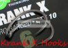 Korda Horog Krank X Hook pontyos horog (KKRX4)