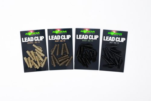 Korda Lead Clip Gravel ólomkapocs ólomklipsz 10db (KLCSG)