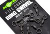 Korda Ptfe Coated Rig Swivel - Size 8 - forgókapocs speciális 8db (KMW002)