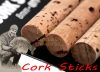 Korda - Cork Sticks 8mm csalikönnyítő parafa 10db (KRT007)