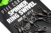 Korda Spinner Ring Swivel Size 11-es forgó 10db (KSPIN2)