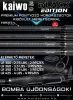 BLACK EDITION Kaiwo LR 300 2,75 Lbs - behúzós, csónakos nagypontyos horgászbot (KU09-SA3002) + ajándék táska