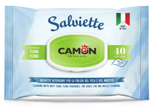 Camon Ylang-Ylang Wipes Fresh Higenico törlőkendő  40db 20x30cm (LA010)