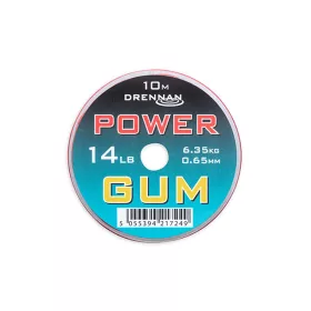 Drennan Power Gum 0,65mm 10m piros 14lb erősség (LCPG141)