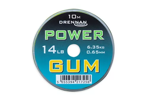 Drennan Power Gum 0,65mm 10m zöld 14lb erősség (LCPG142-1)
