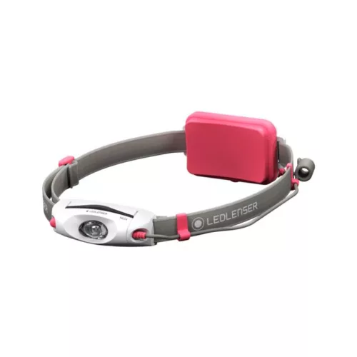 Fejlámpa  Led Lenser Neo Led Pink Futó fejlámpa 3xAAA 90Lm