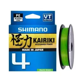   Shimano Kairiki 4 Braid Line 150m 0,16mm 8,1Kg - Mantis Green - Original Japan Products (LDM54TE1516015G)