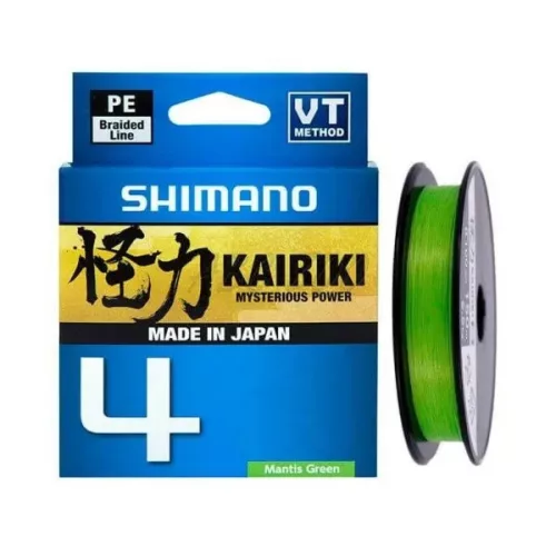 Shimano Kairiki 4 Braid Line 150m 0,23mm 18,6Kg - Mantis Green - Original Japan Products (LDM54TE3023015G)