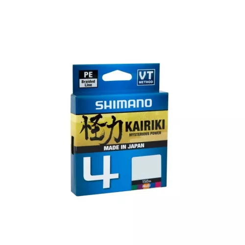 Shimano Kairiki 4 Braid Line 150m 0,28mm 26,0Kg - Multi Colour - Original Japan Products (LDM54TE4028015M)