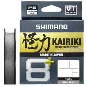   Shimano Line Kairiki 8+ 150m 0.20mm 16,0kg Grey (LDM58XE2020015S)