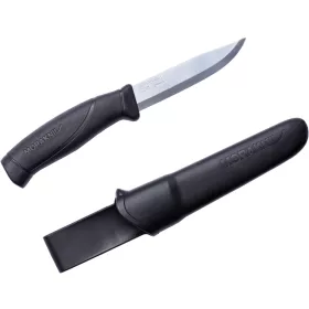   Morakniv® Mora Companion (S) kés, tokkal, fekete kés tokkal 22,6cm (M-12141)