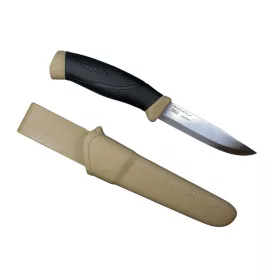   Morakniv® Mora Companion (S) kés, tokkal, barna kés tokkal 22,6cm (M-13166)
