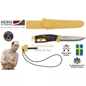   Morakniv® Mora Adventure Companion Spark Yellow - kés tokkal szikravetővel 22,3cm (M-13573)