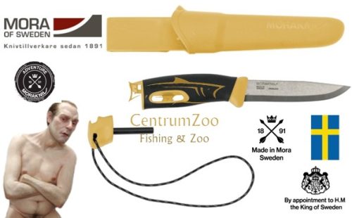 Morakniv® Mora Adventure Companion Spark Yellow - kés tokkal szikravetővel 22,3cm (M-13573)