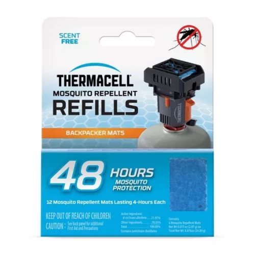 Thermacell M-48 - 12 lapka, 48 órás utántöltő - csak lapka gázpalack nélkül  Világjáró (M-48)