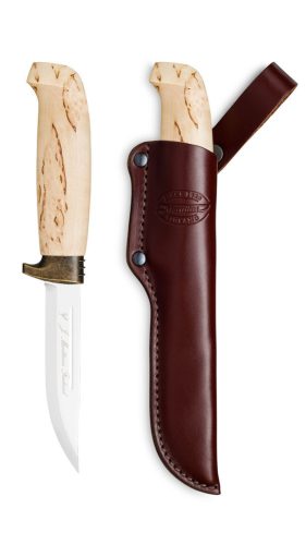 Marttiini Condor De Luxe Classic Knife ujjvédős kés 23cm (MA22167015) bőr tokkal