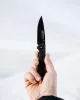 Marttiini Black Large Folding Knife - zsebkés 18cm hossz (970110)