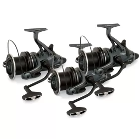   Shimano Medium Baitrunner Ci4 XTR-B LC - Trio Pack Prémium nyeletőfékes orsó 3db (MBTRCi4XTBLCx3)