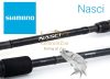 Shimano Nasci Spinning Fast 6'10"  2,08m 7-35g 2r (Nas610Mfe) pergető bot