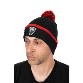   Sapka - Rage Voyager Dark Grey Bobble Hat- kötött sapka (NHH018)