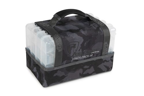 Fox Rage Voyager® Camo Stack Packs Medium 28x18x18cm táska és dobozok szettben (NLU109)