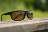 Fox Rage Fox Rage Matt Black Wrap Brown Lens Sunglasses Polar napszemüveg (NSN015)