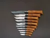 Opinel Tradition Carbon (C) 10db-os zsebkés gyűjtemény, bükk, fa dobozban (O-183102)