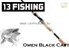 13Fishing Omen Black Cast 7’8 2,34m XH 40-120g 1+1r casting bot (OBC78XH2BJ)