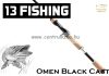 13Fishing Omen Black Cast 8’6 2,59m Medium 10-30g 2r pergető bot (OBC86M2)