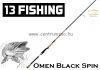 13Fishing Omen Black Spin 8'0  2,44m MH 15-40g 2r pergető bot  (OBS80MH2)