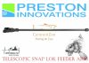 Preston Telescopic Snap Lok Feeder Arm Short 61-106cm (P0110037)