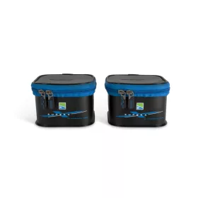   Preston Supera X XS Eva Accessory Cases tároló táska 12x12x8.5cm  2db (P0130145)