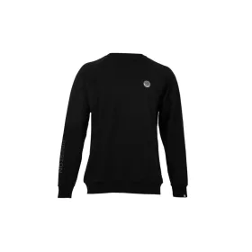 Preston Black Minimal Sweatshirt pulóver LARGE (P0200627)