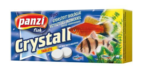 Panzi Crystal tabletta gyors Bioenzim víztisztító 10db max 200l  (P7025)